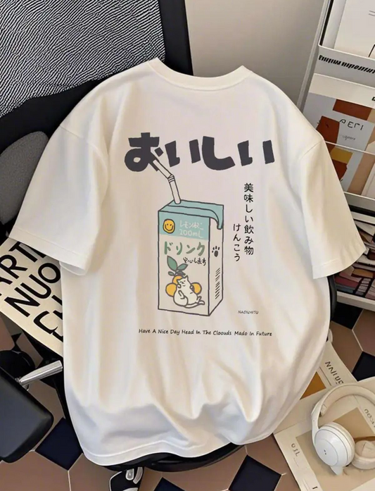 Cat Lemon Juice Unisex T-shirt