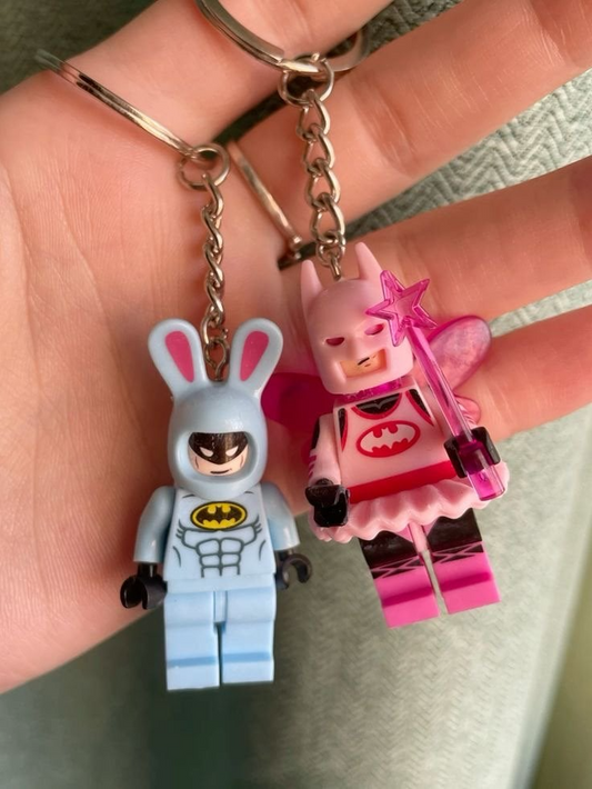 Batman Lego 2'li Mini Anahtarlık Seti