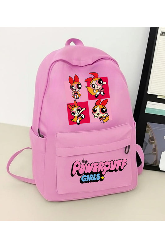 Powerpuffgirls Baskılı Okul, Dershane, Kurs Sırt Çantası