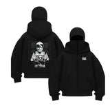 Balaclava Touz Motobike Baskılı Ninja Hoodie Sweatshirt
