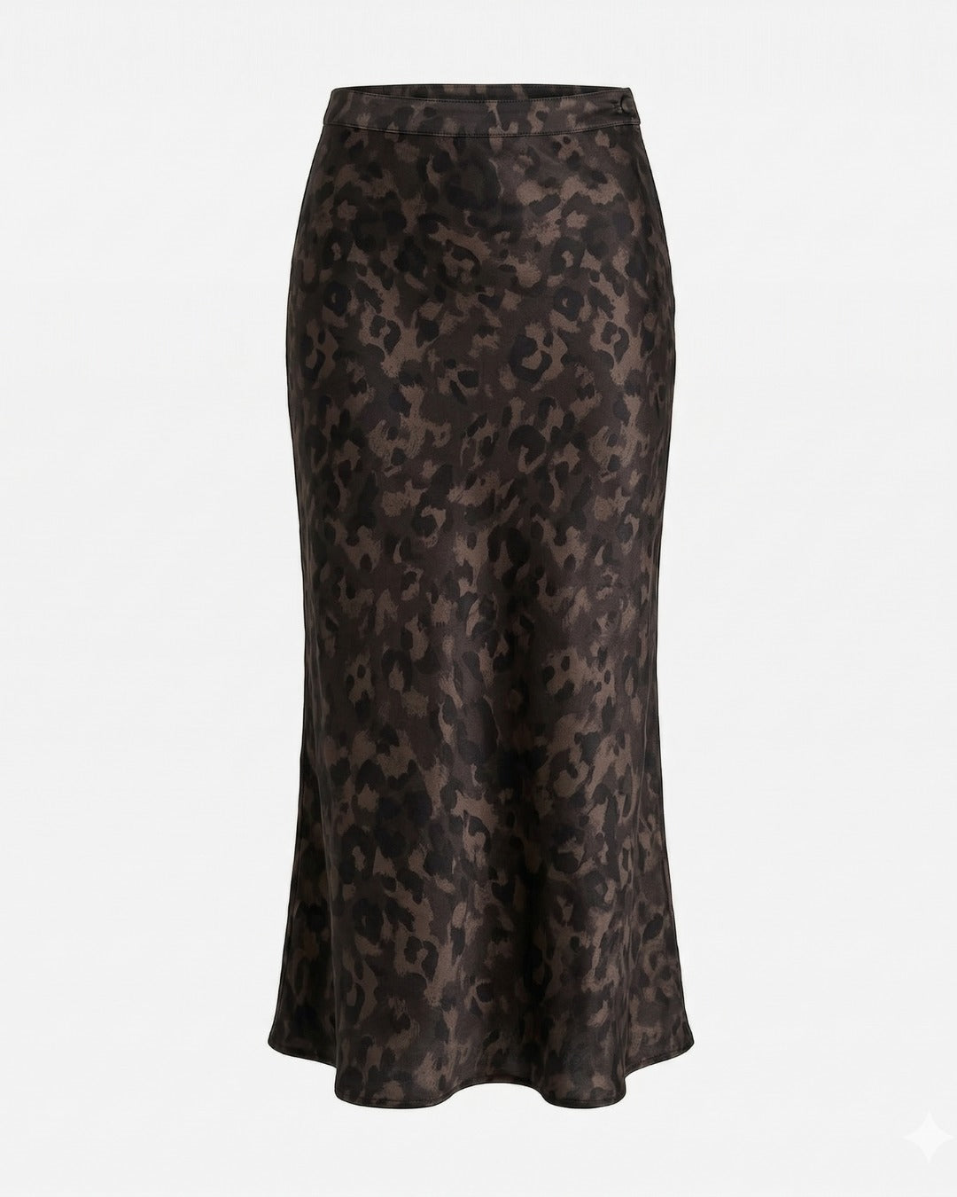 Retro Bohem Jakarlı Fermuarlı Etek