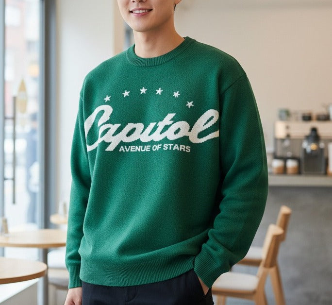 Streetwear Capitol Oversize Triko Kazak