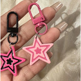 Y2K Star Design Charm Anahtarlık