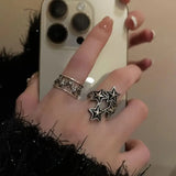 4'lü Retro Yüzük Seti