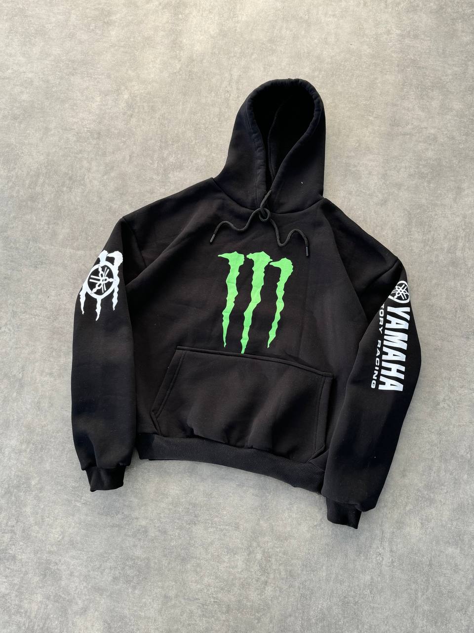 Monster Unisex Oversize Kapüşonlu Sweatshirt