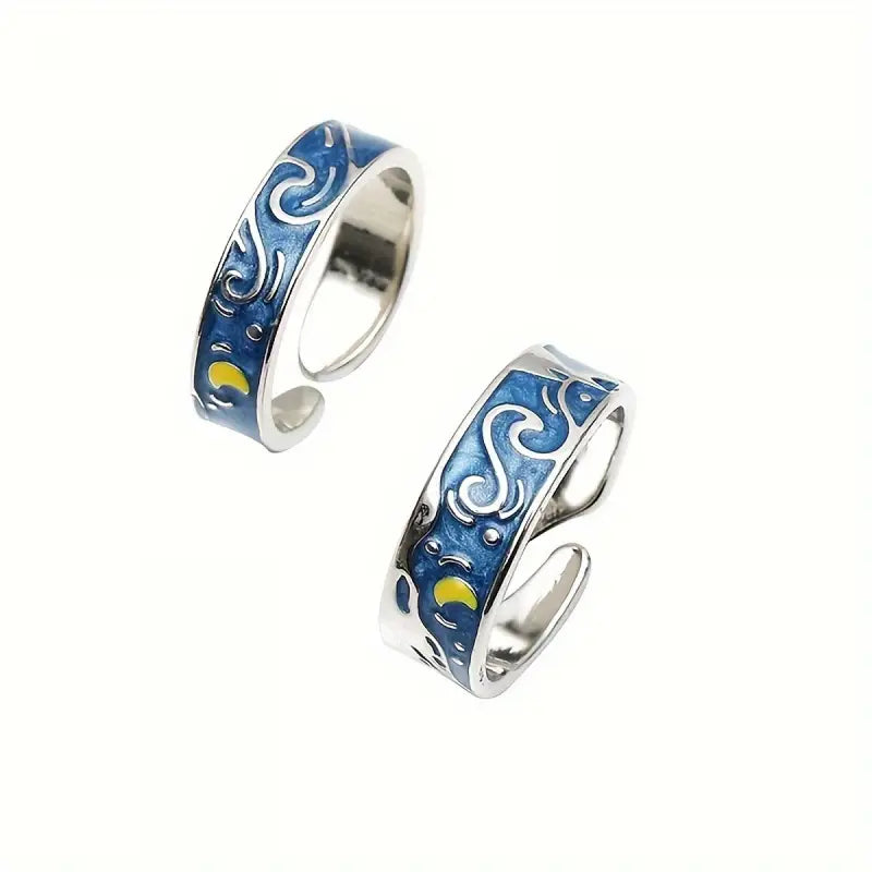 2'li Van Gogh Yüzük Seti