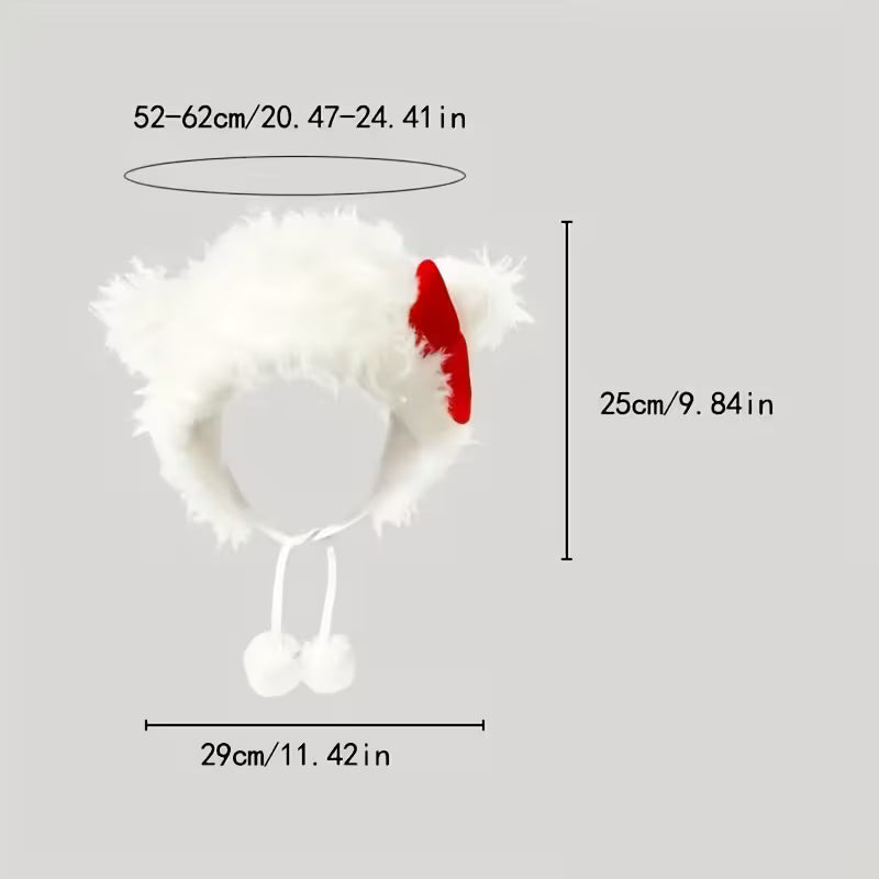 Fiyonklu Peluş Bere