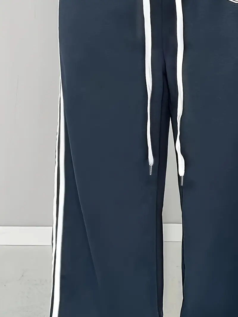 01 Number Oversize Beli İpli Baggy Eşofman Altı