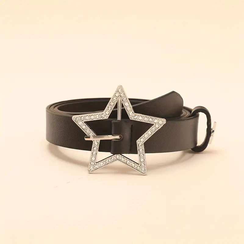 Star Taşlı Streetwear Kemer