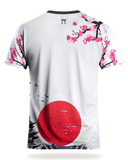 Japan Sakura Dragon Jersey T-shirt Forma