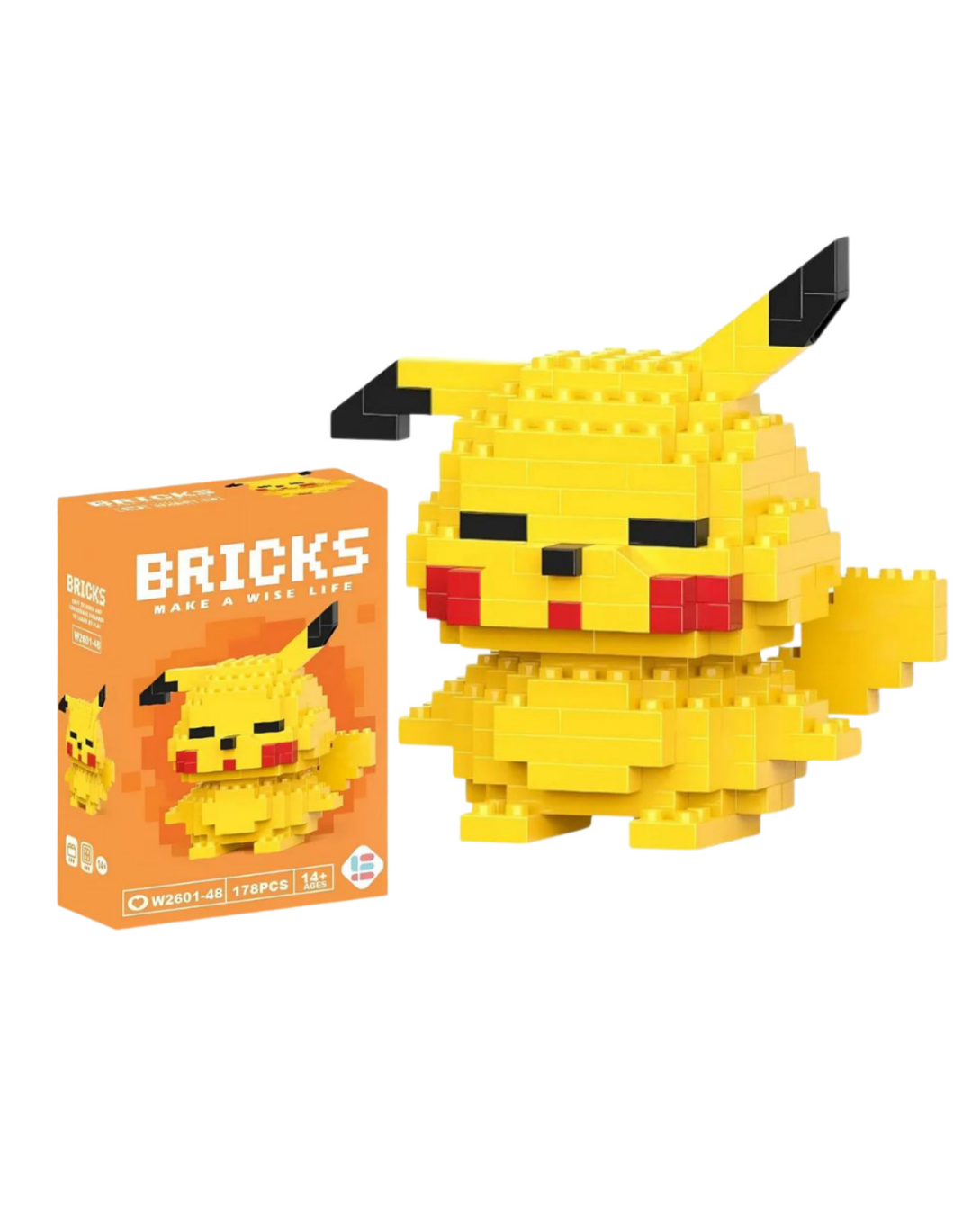 Pikachu Küçük Parçacık LEGO Masaüstü Dekorasyonu