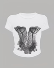 Kemer Boy Retro Gaze Crop Bluz