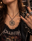 Rock & Metal Tarzı Metallica M-Star Uçlu Unisex Kolye