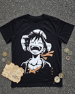 Anime One Piece Baskılı Unisex Oversize T-Shirt