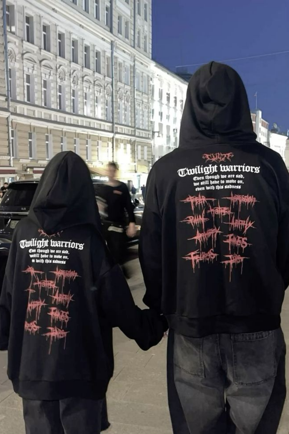 Couple Love Design Kapüşonlu Sweatshirt ( Tekli Satılmaktadır)