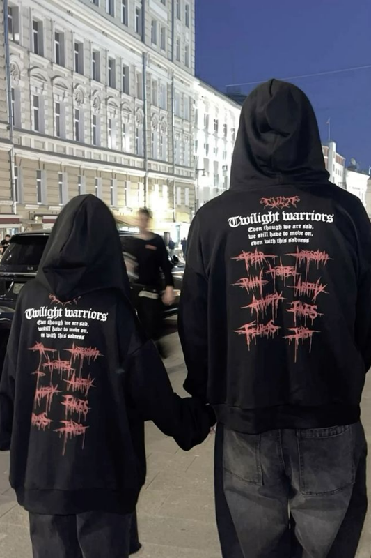 Couple Love Design Kapüşonlu Sweatshirt ( Tekli Satılmaktadır)