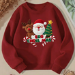 Christmas Design 3 İplik Kalın Young Sweatshirt