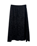 Retro Bohem Jakarlı Fermuarlı Etek