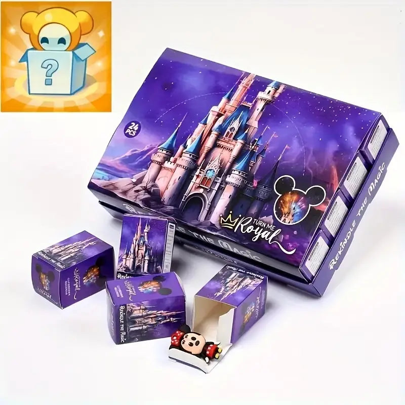 24 Disney Karakterli Sürpriz Kutu Figürleri