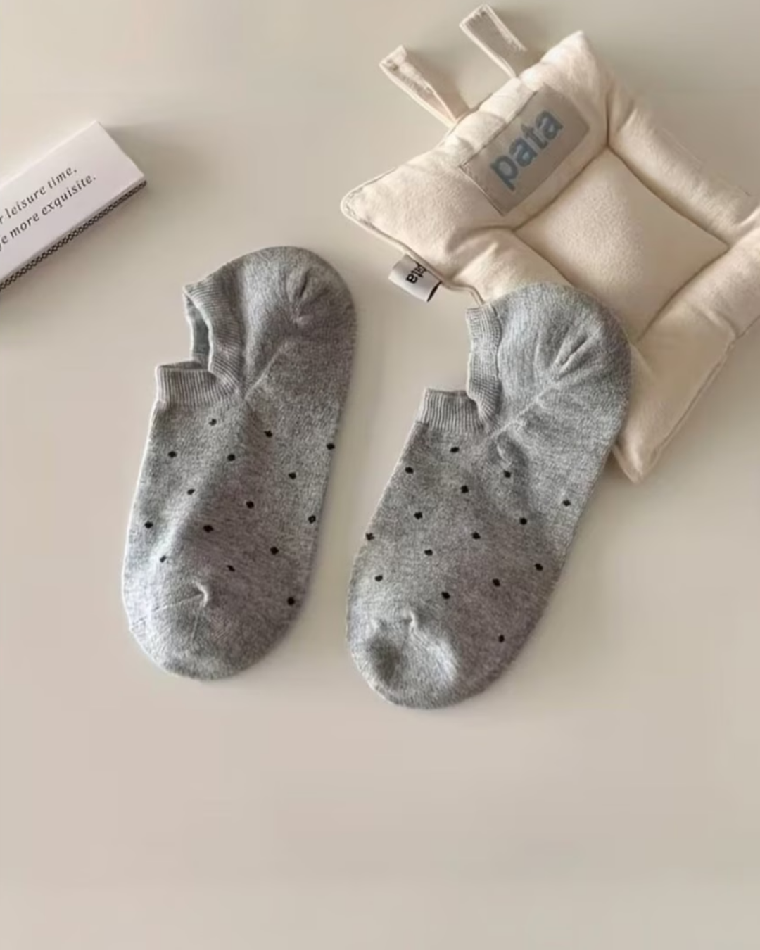 Cute Puantiye Desenli Çorap (4 Çift)