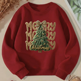 Christmas Design 3 İplik Kalın Young Sweatshirt
