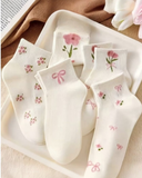 Cute Pinterest Desenli Çorap (5 Çift)