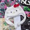 Hello Kitty Nakışlı Peluş Bere