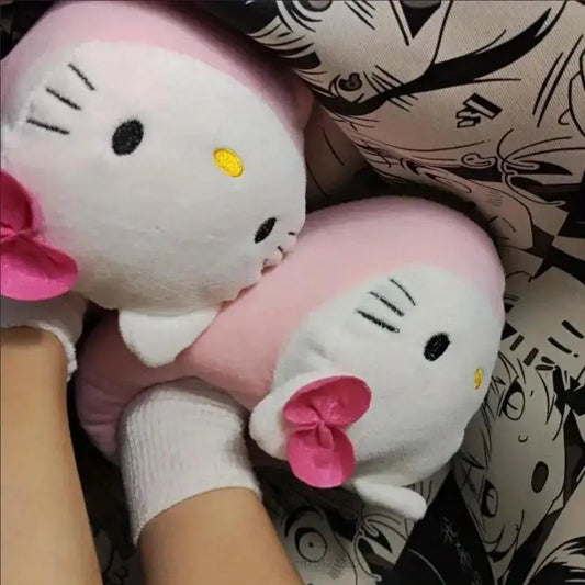 Sanrio Sevimli Kitty Peluş Panduf