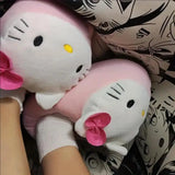 Sanrio Sevimli Kitty Peluş Panduf