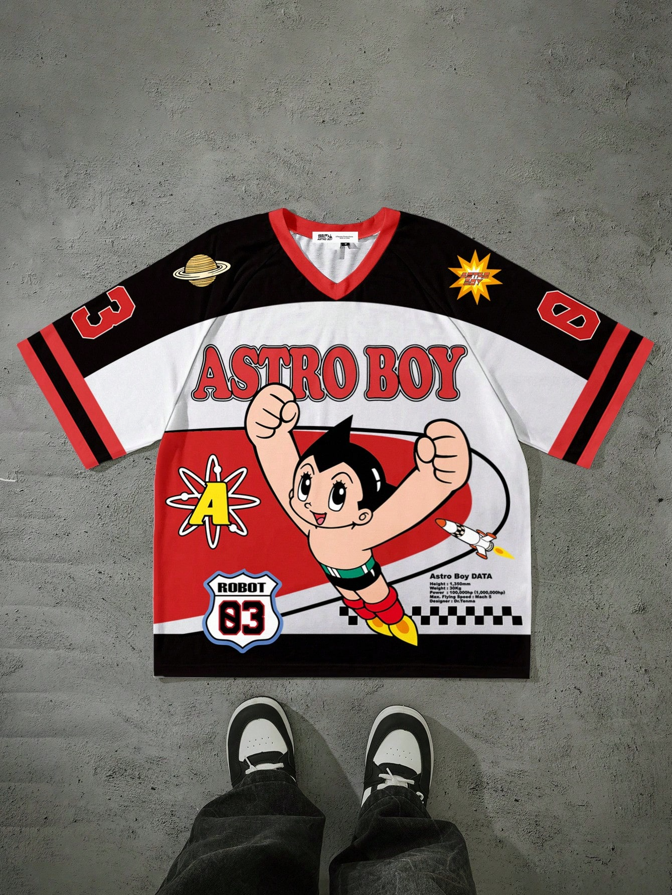 Astro Boy Detail Unisex Jersey Forma