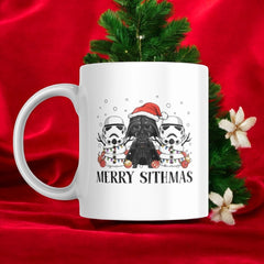 Merry Sithmas Christmas Baskılı Yeni Yıl Kupası