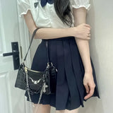 Gothic Skeleton Tarzı Küçük Omuz Çantası