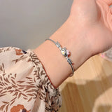 Kitty Ribbon Charm Bileklik