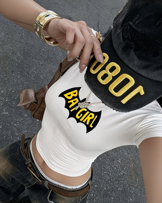 Kemer Boy BatGirl Crop Bluz