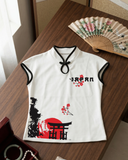 Japan Design Vintage Kolsuz Crop