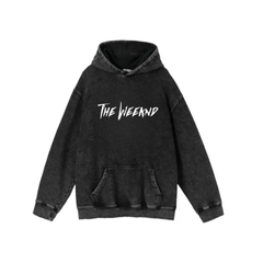 Yıkamalı The Weeknd Vintage Kapüşonlu Sweatshirt