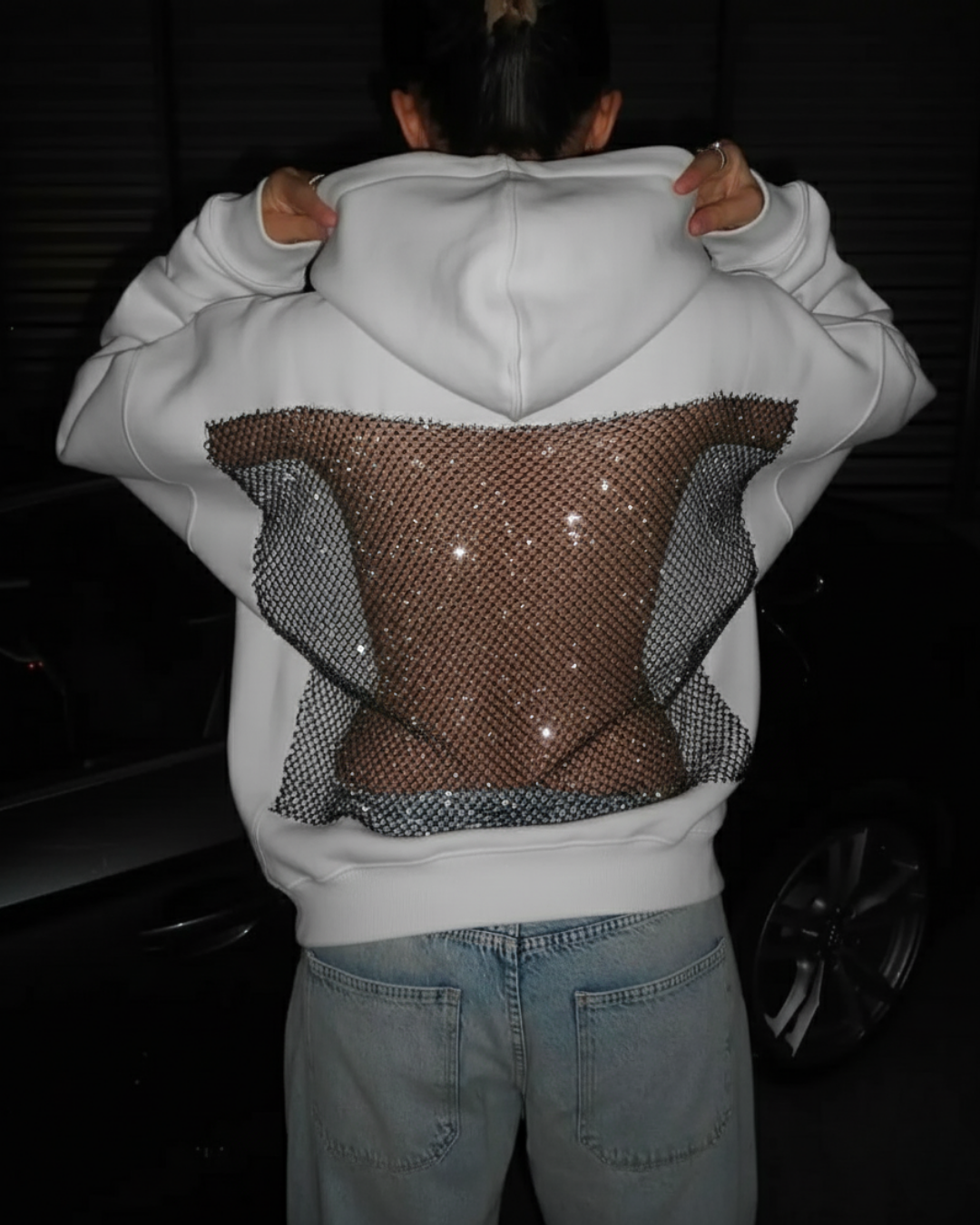 White Crystal Vision Sweatshirt