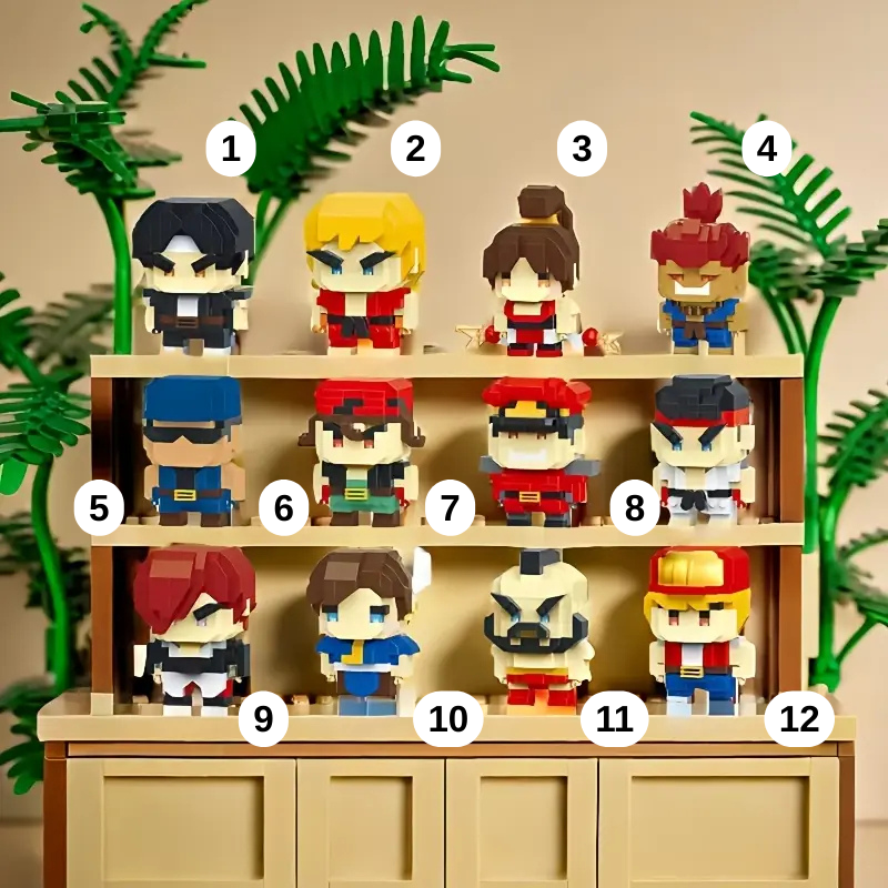 Street Kid Küçük Parçacık LEGO Masaüstü Dekorasyonu