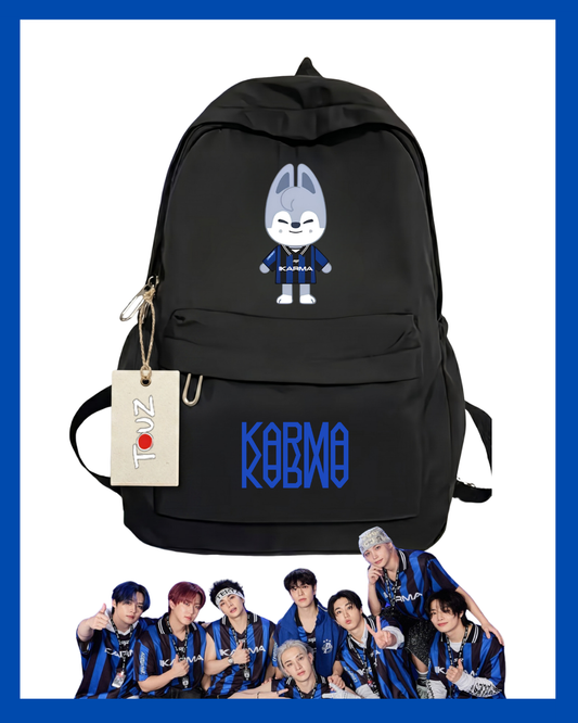 Bang Chan Stray Kids SKZ Karma Okul Sırt Çantası