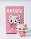 Hello Kitty Küçük Parçacık LEGO Masaüstü Dekorasyonu
