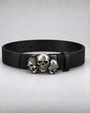 Gothic Skeleton Logolu Unisex Kemer