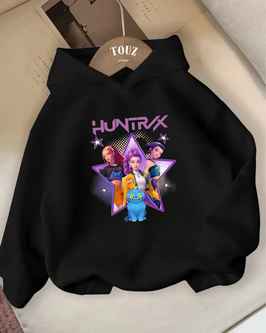 Young KPop Demon Hunters 3 iplik Kalın Sweet Hoodie