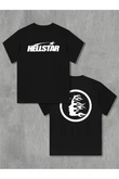 Hellstar Graphic Baskılı Unisex Oversize T-shir