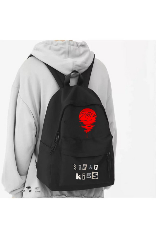 Stray Kids Baskılı Okul, Dershane, Kurs Sırt Çantası