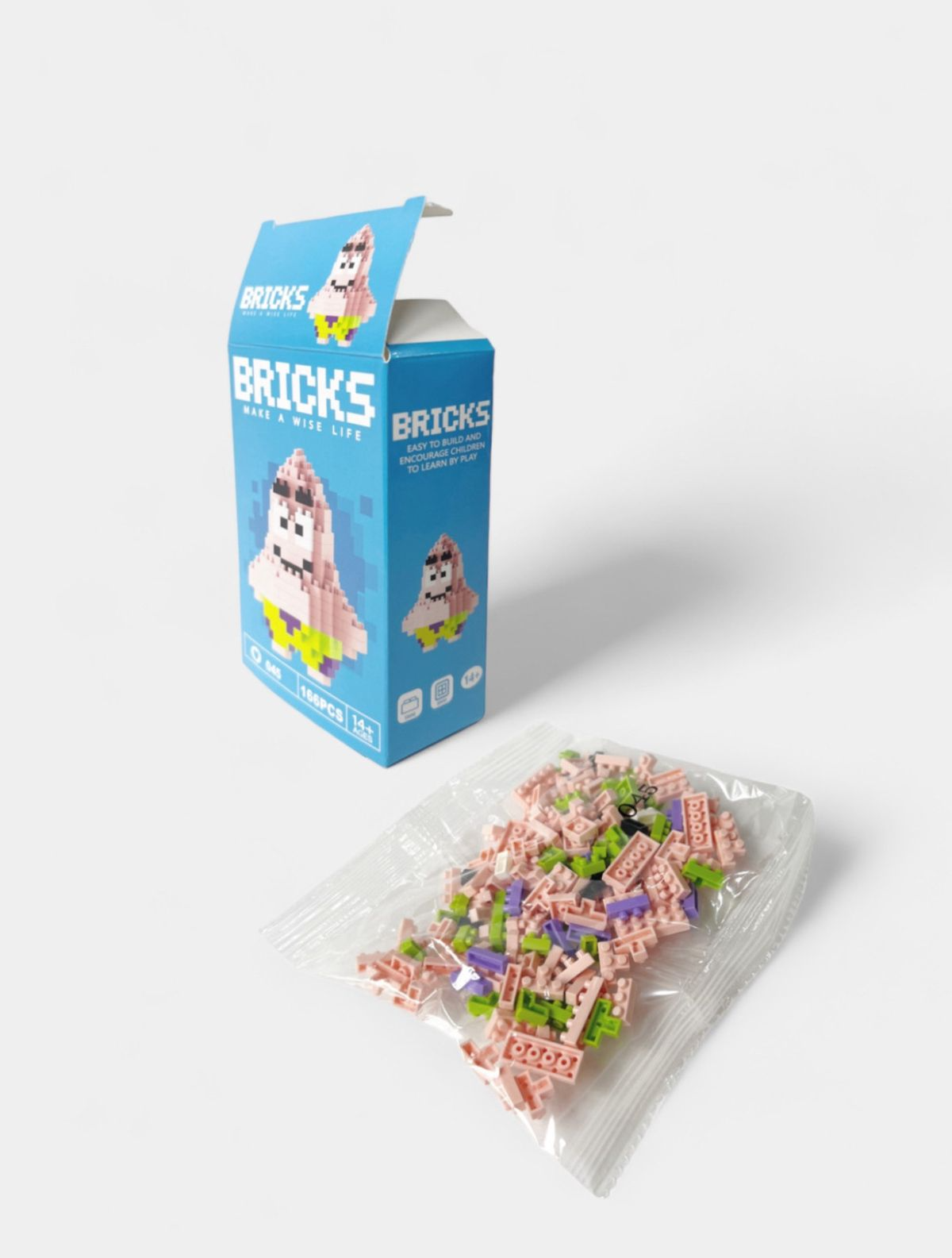 Patrick Küçük Parçacık LEGO Masaüstü Dekorasyonu