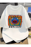 Harajuku Denver Art Unisex Oversize T-shirt