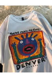 Harajuku Denver Art Unisex Oversize T-shirt