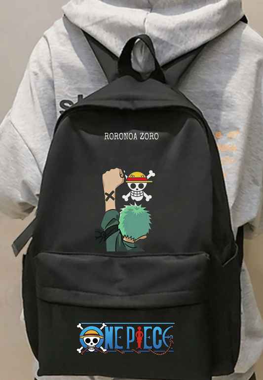 Anime One Piece Baskılı Sırt Okul Çantası