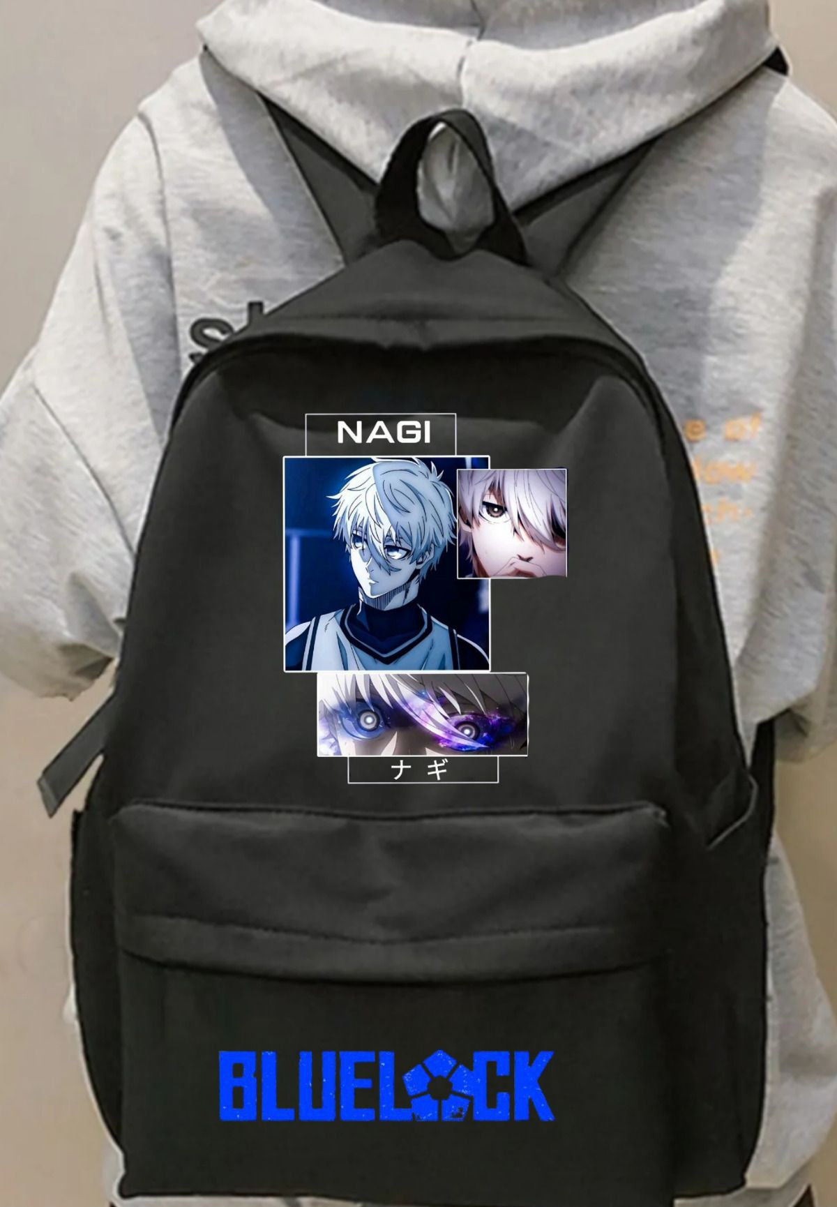 Anime Blue Lock Nagi Baskılı Sırt Çantası