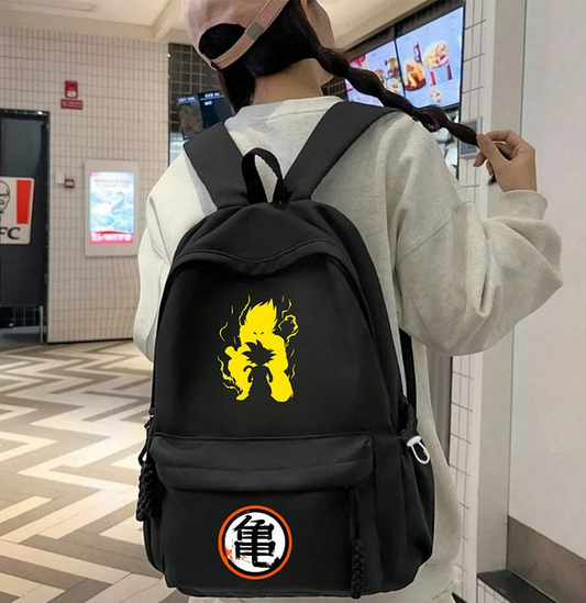 Anime Dragon Ball Baskılı Unisex Okul Sırt Çantası